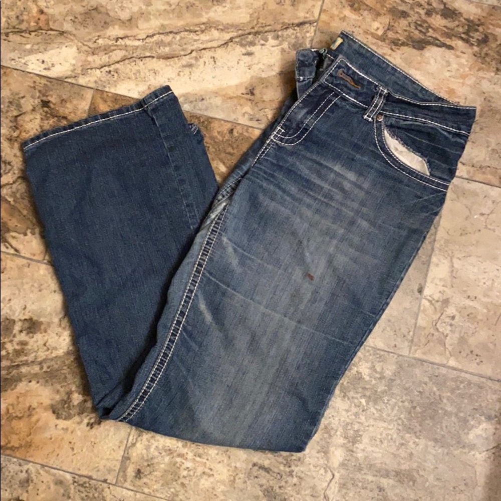 Blue ice jeans